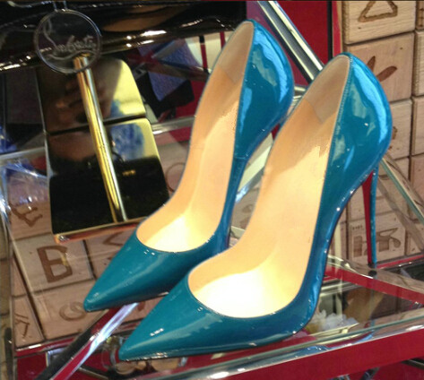 Aliexpress.com : Buy 2015 New Blue Red Bottom High Heels Women ...