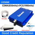 Lintratek Cell Phone Signal Booster CDMA PCS Signal Repeater GSM 850 1900 Dual Band Amplifier Signal