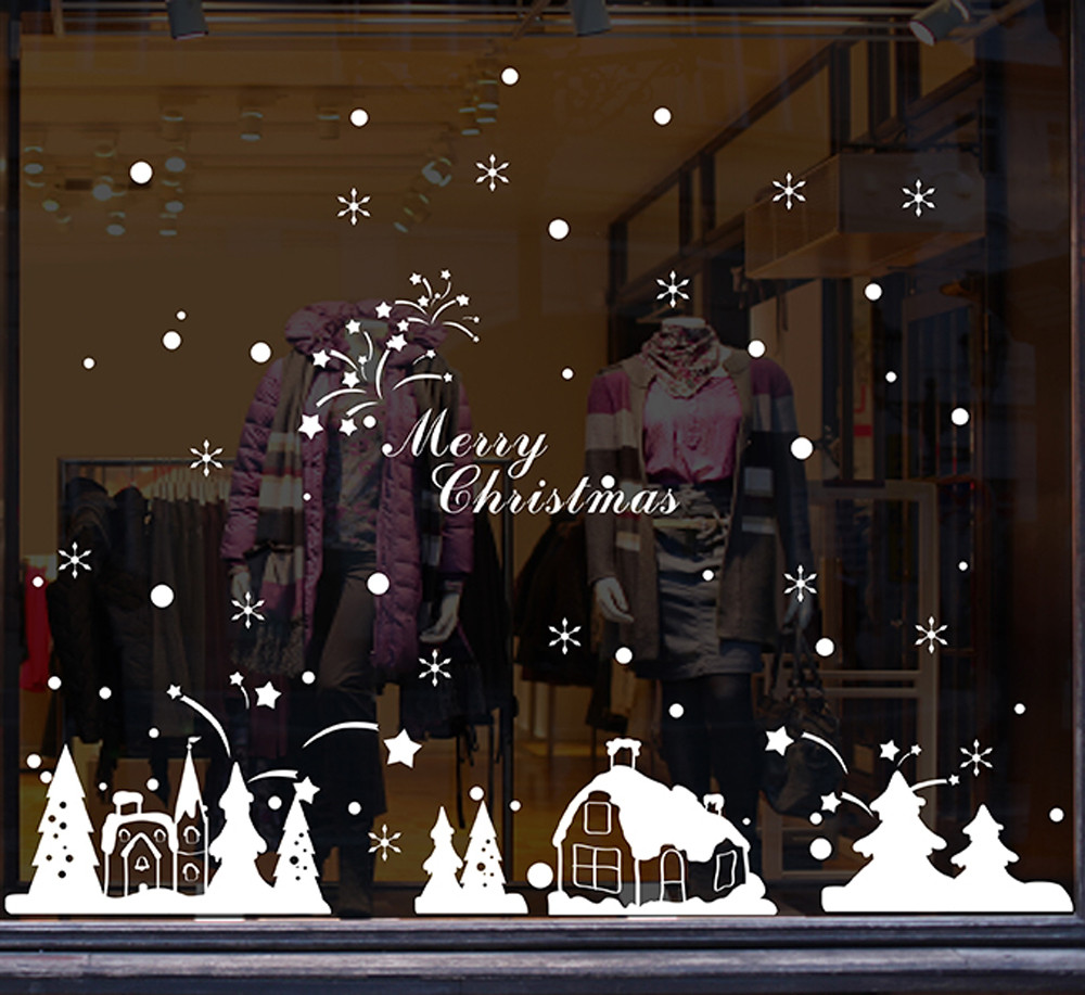 Online kopen wholesale venster kerst decor uit china venster kerst ...