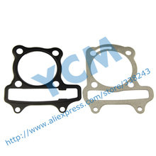 Cylinder Gasket Set Cushion Pad GY6 80cc 47mm Diamter Scooter Engine Spare Parts Moped QGD-GY680(3 sets)