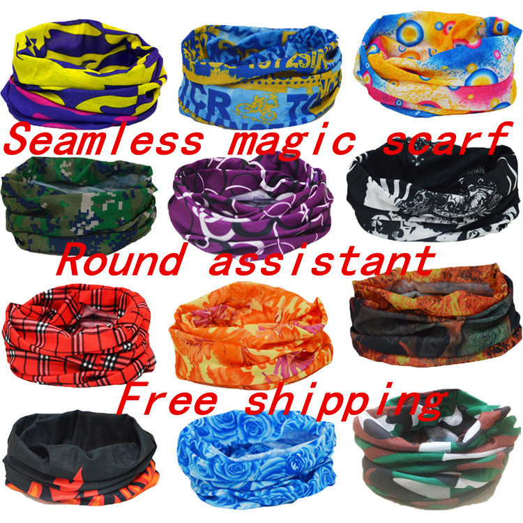 2015 hot sale Seamless magic scarf Riding Mask sports headband fashion children neckerchief women cotton soft warm Scarves