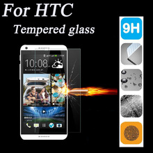 2.5D 9H Screen Protector Tempered Glass For HTC Desire 510 516 610 616 626 820 One M7 M8 Cover Case Protective Film