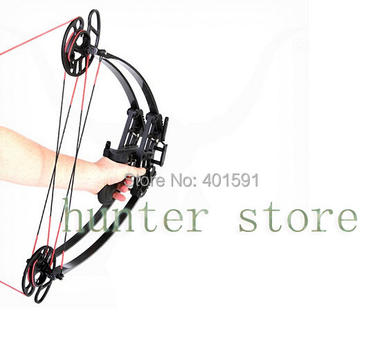 a hunting archery triangle compound bow 50lbs adult shooting compound bow LH RH
