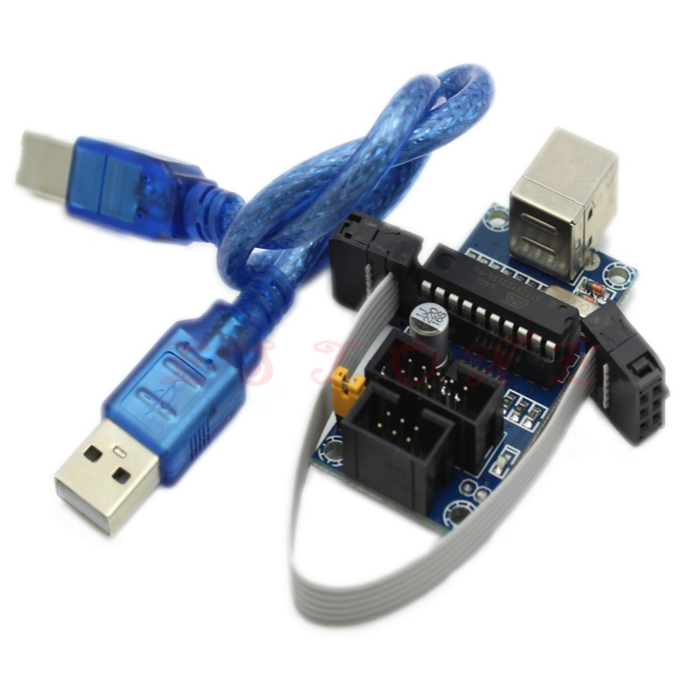 Купить usbtinyisp avr isp программатор для arduino загрузчика meag2560 ...