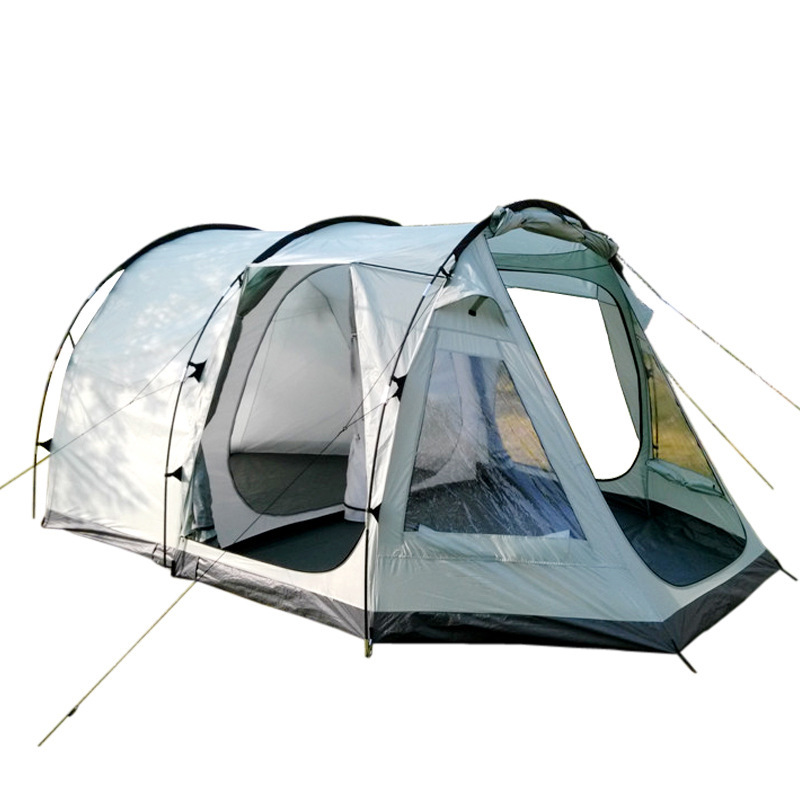 outdoor big tent camping tent 5-8persons tent against storm multifunction Erfangyiting