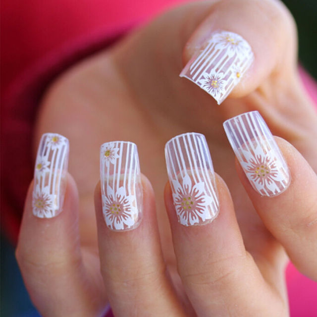 Finger Nail Stickers Simple Design Ideas 55610 Printable Nail Decals Stickers Art Christmas Day