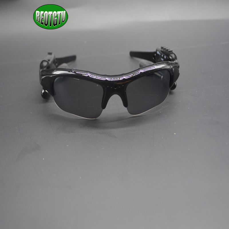 Free shipping 365 bluetooth stereo glasses V4 sports video recorder support pho