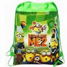 Fashion Cute 3D Despicable Me Minions School Bag Minion Backpack for Children