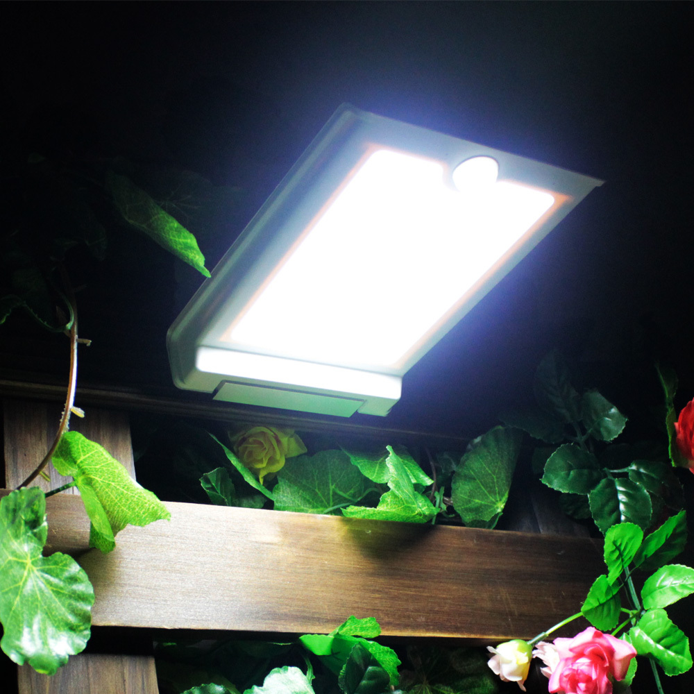 2PCS/LOT Super Bright 46 LED Outdoor Solar Power Light With PIR Motion Sensor Security Waterproof Solar Lamp For Garden Street 2PCS/LOT Super Bright 46 LED Outdoor Solar Power Light With PIR Motion Sensor Security Waterproof Solar Lamp For Garden Street