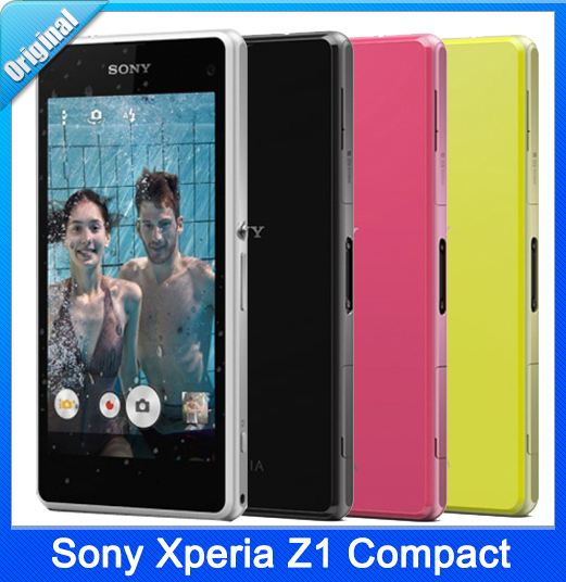 Original Sony Xperia Z1 Compact D5503 Cell phone Quad Core Android OS 2GB RAM 16GB ROM