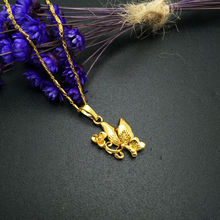 Wholesale Free shipping 24k gold Butterfly pendant necklace Fashion necklace necklace pendant fashion men s jewlery