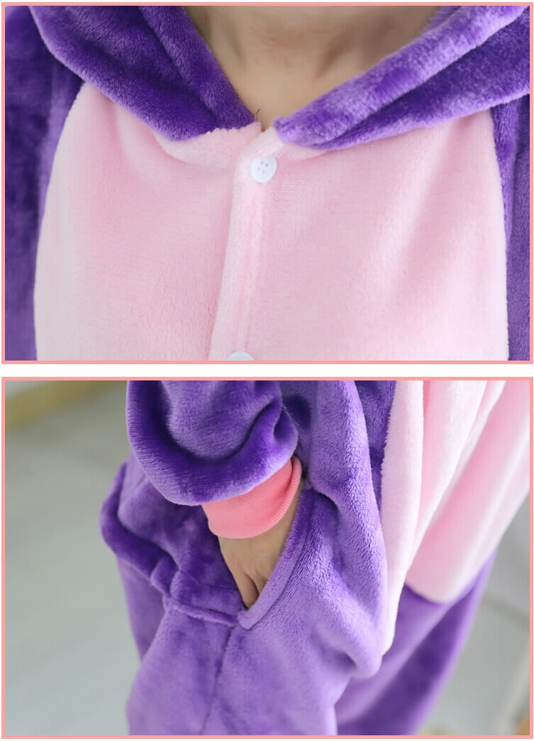           Onesie  Pijama Feminino  Onesie  PurpleCat