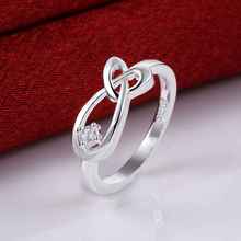 floating charms Plating silver wedding ring heart drop water anel collier plastron femme SMTR658
