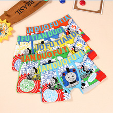 4 pcs/lot Children’s Cotton Underwear thomas Cartoon Boys Underwear Boy Boxers Briefs Baby Children Cartoon Panties BS22086