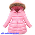 New kids girls fashion sweet clothing for age 5 11 children quality winter warm clothing children