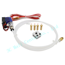 3D Printer J-head Hotend with Fan for 0.4mm 1.75mm 12v E3D v6 Direct Filament Wade Extruder 0.6/0.8/1.0/1.2mm Nozzle+Volcano kit