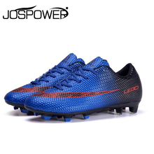 Leoci Men Soccer Shoes Cleats For Adults Kids Turf Football Teenager TF Football Shoes Brand Football Boots Male Soccer Cleats