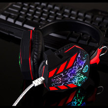 Hot style Excellent Gaming Headphones Headset With Microphone Noise Canceling dj gamer CD-618 Headphones Parts & Accessories