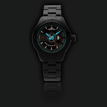 Knb02 Noctix reloj 2015 nueva moda hombre vestido relojes completa de acero de cuarzo analógico Rhinestone pulsera