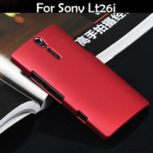 Телефон чехол Lt26i пластик, чехол для SONY XPERIA S приталенный заморожено матирование телефон задняя часть чехол капот гибридный жёсткая сотовый XJQ