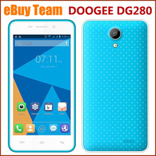 Free 16GB Card! Original DOOGEE LEO DG280 4.5” Android 4.4 MTK6582 Quad Core 1.3GHz RAM 1GB ROM 8GB WCDMA GPS IPS Smartphone