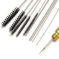 Airbrush Spray Cleaning Repair Tool Kit Stainless steel Needle Brush Set For Body Paint Airbrush