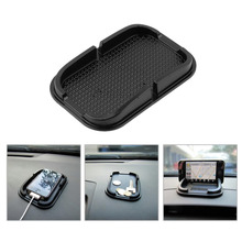 1pcs Black Car Dashboard Sticky Pad Mat Anti Non Slip Gadget Mobile Phone GPS Holder Stand Interior Items Accessories Hot
