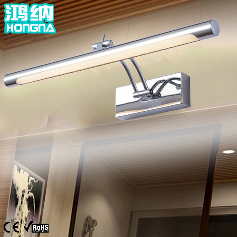 Free shipping Bathroom 7W LED Mirror Light 40CM 220V/110V Fashion Style Warm White/Cool White LED Wall Lamp