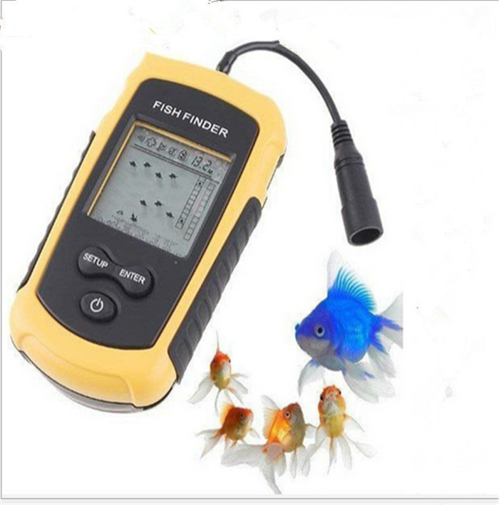 The Cable Sonar Exploration Fish Radar To Detect Fish Water Meter