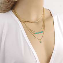YWNZ2015-5 Free Shipping 2015 Fashion Jewlery Vintage Acrylic  Necklaces & Pendants High Quality Necklaces
