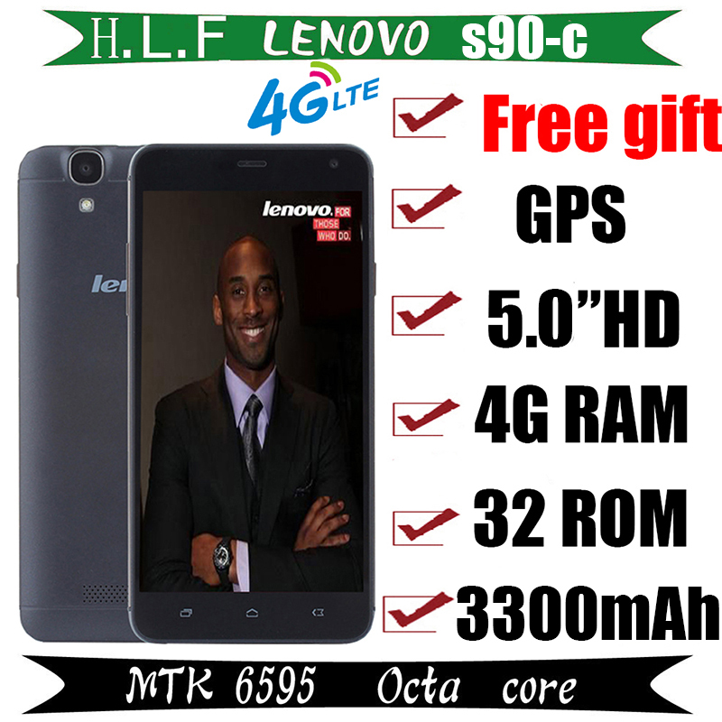 Original Lenovo S90 C Android 4 4 Phone 5 0 1920 1080 IPS MTK6595 Octa Core