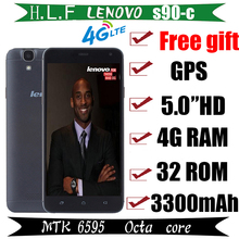 Original Lenovo S90 C Android 4 4 Phone 5 0 1920 1080 IPS MTK6595 Octa Core