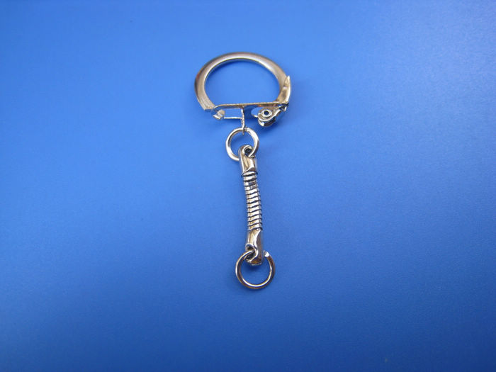 10Pcs Metal Snake Chains Keyring Chain Buckle For DIY Jewelry Making Accessories 