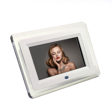 7” Digital Photo Frame Full-view HD TFT-LCD electronic porta retrato Alarm Clock Slide MP3/MP4 Movie Player with Remote Desktop