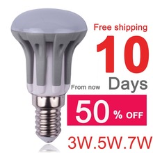 6 pcs/lot New year free shipping 220V 230V 240v Spotlight E14 3W LED Energy Saving bulb lamp light SMD 2835 warm white/white R39