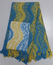 new arrival african guipure cord lace fabric!high quality water soluble lace french lace fabric for women dress!MJKY283-2