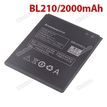 minisale Original Lenovo S820 Smartphone Rechargeable Lithium Battery 2000mAh BL210 3 7V High Quality