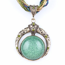 Statement Necklace Pendant Collier Femme Collar Mujer 2015 Boho Bohemian Colar Vintage Necklace Women Accessories Jewelry