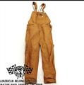 2016 New Vintage motorcycle khaki overalls strap Siamese trousers low bib pants Coverall Rompers singer costumes