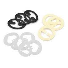 9pcs Webbing Bra Buckles Shadow Shaped Buckle Conceal Clear bra strap Bra clip cleavage Bra extender