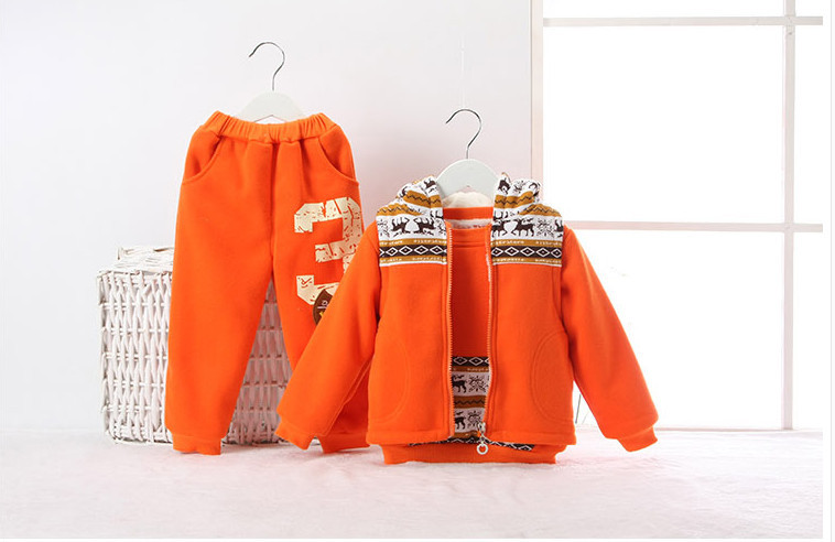 1-4 year old winter baby Boy girl Clothing ,Baby winter thick winter sweater 3pcs fitted vest hooded vest Kids Clothes Sets 1-4 year old winter baby Boy girl Clothing ,Baby winter thick winter sweater 3pcs fitted vest hooded vest Kids Clothes Sets