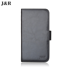 Lenovo A328T Flip Cover High Quality J R Brand PU Leather Wallet Case For Lenovo A328