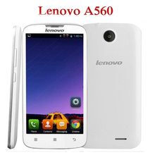 ZK3 Original Lenovo A560 Android 4.2 Quad Core 1.2G 5.0inch 512+4G ROM WCDMA 3G mobile phone Dual SIM smartphone  In stock