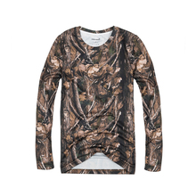 JUNGLE MAN OUTDOOR LONG SLEEVE CAMOUFLAGE REAL TREE CAMO SHIRT IN SIZE 36074