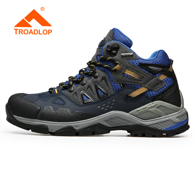 TROADLOP Mens Sports Outdoor Hiking Trekking Shoes Sneakers For Men Sport High Top Climbing Mountain Shoes Man Senderismo