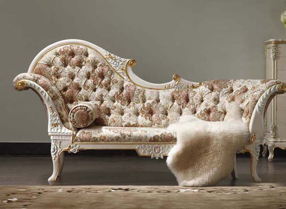 baroque chaise lounge sofa