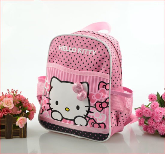 mini hello kitty cartoom school backpack (7)