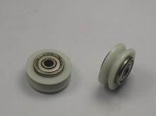 wholesale 3D printer Reprap CNC POM H wheels duplex bearing wheel 4mm diameter