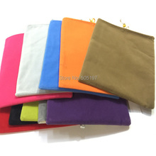 Cotton fleece mobile phone pouch for phablet mini for iPhone 6 Plus 8 inch smart tablet