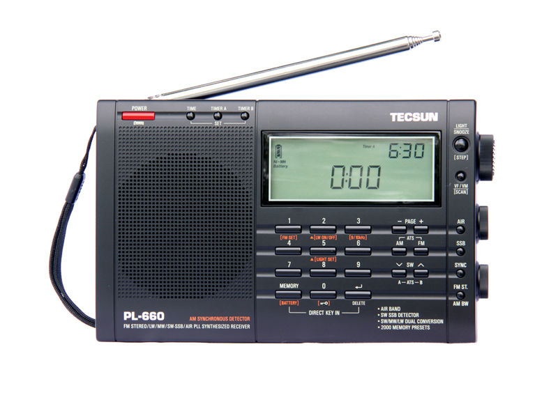 Free Shipping TECSUN PL-660 FM Stereo LW MV SW SSB AIR PLL Synthesized Radio PL660